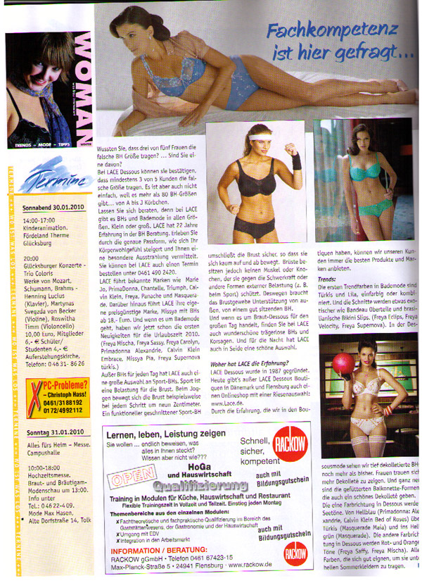 LACE Dessous. Flensburg Journal