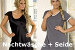 Nachtw&auml;sche und Seide