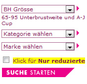 Suche Angebote in nur Ihrer Gr&ouml;sse