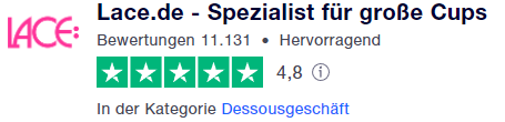 LACE: Große Cups