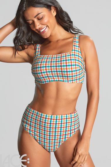 Panache Swim - Seersucker Bikini Taillenslip