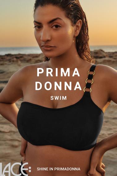 PrimaDonna Swim - Damietta Bikini Bandeau BH mit einem abnehmbaren Träger E-G Cup
