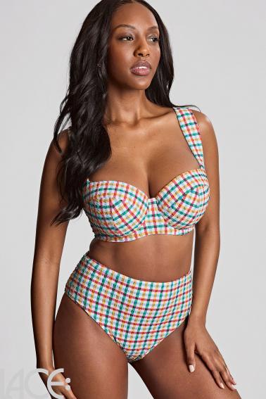 Panache Swim - Seersucker Bikini Taillenslip