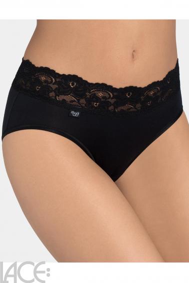 Sloggi - Sloggi Romance Midi - Baumwolle-Microfaser