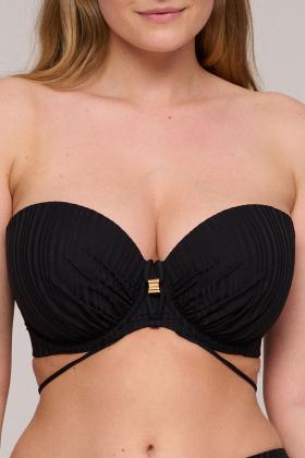 PrimaDonna Swim - Kiruna Bikini Bandeau BH mit abnehmbaren Trägern E-G Cup