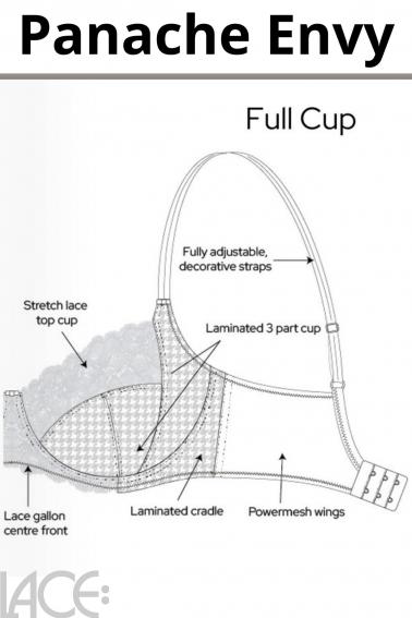 Panache Lingerie - Envy BH I-M Cup