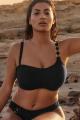 PrimaDonna Swim - Damietta Bikini Bandeau BH mit einem abnehmbaren Träger E-G Cup