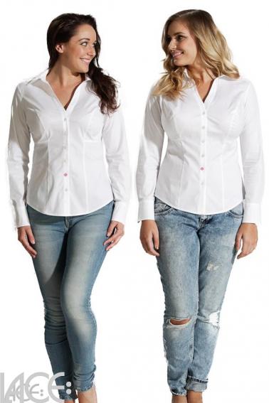 LACE Design - Classic Shirt Bluse F-H Cup