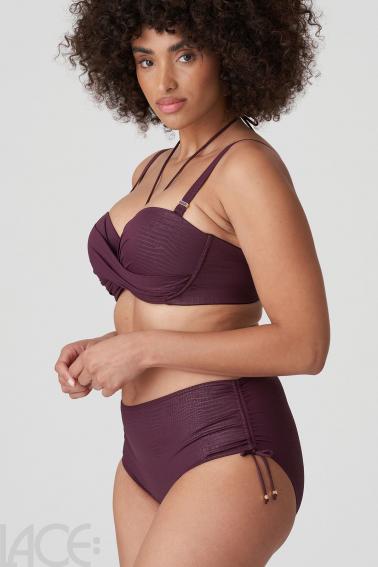 PrimaDonna Swim - Dalyan Bikini Bandeau BH mit abnehmbaren Trägern D-G Cup