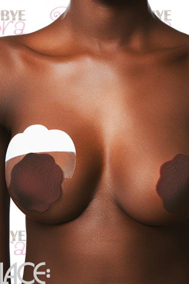 Bye Bra - Klebe-BH F-H Cup mit Silikon Brustwarzenabdeckung