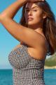 Panache Swim - Gingham Badeanzug G-M Cup
