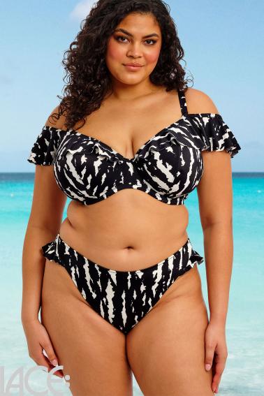 Elomi Swim - Echo Shell Bikini-BH Tiefes Dekolleté Rüschenträger G-K Cup