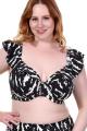 Elomi Swim - Echo Shell Bikini-BH Tiefes Dekolleté Rüschenträger G-K Cup Elomi Swim - Echo Shell Bikini-BH Tiefes Dekolleté Rüschenträger G-K Cup