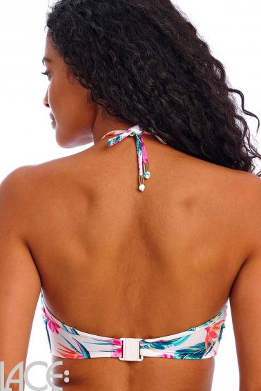 Freya Swim - Palm Paradise Bikini Bandeau BH mit abnembaren Trägern E-I Cup