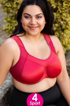 Ulla Sport - Sydney Sport-BH mit Bügel G-L Cup