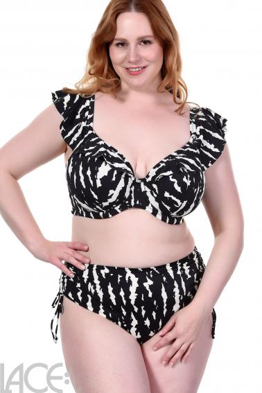 Elomi Swim - Echo Shell Bikini-BH Tiefes Dekolleté Rüschenträger G-K Cup