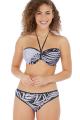 Freya Swim - Gemini Palm Bikini Bandeau BH mit abnembaren Trägern F-I Cup