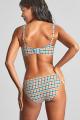 Panache Swim - Seersucker Bikini Rio Slip Panache Swim - Seersucker Bikini Rio Slip