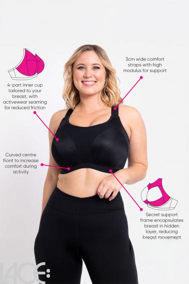 Curvy Kate - Everymove Sport-BH mit Bügel G-K Cup