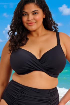 Elomi Swim - Plain Sailing Bikini-BH Tiefes Dekolleté Wickeloptik I-N Cup