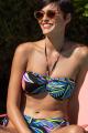 Freya Swim - Desert Disco Bikini Bandeau BH mit abnehmbaren Trägern F-I Cup